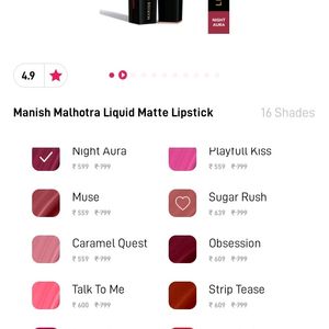 Myglamm Lipstick Pick Any One 100 Rs