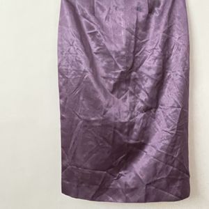 SATIN SKIRT