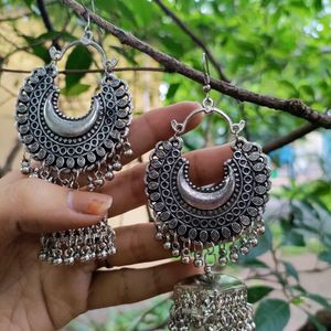 oxidised earrings