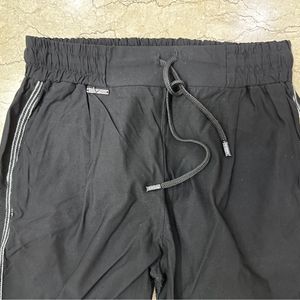 Black Active Trousers