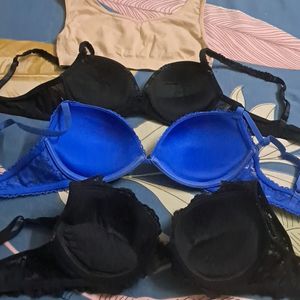 Combo Of Four Imported Fabric Bra