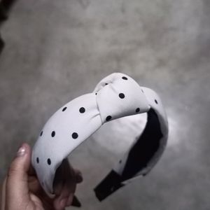 headband polka dots