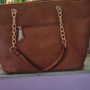 Lavie Brown Shoulder Bag