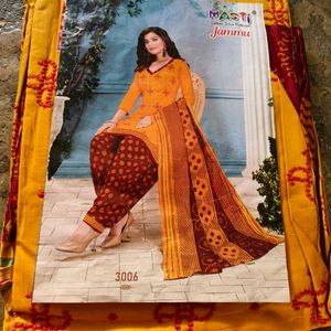 Cotton Designer Dress Material