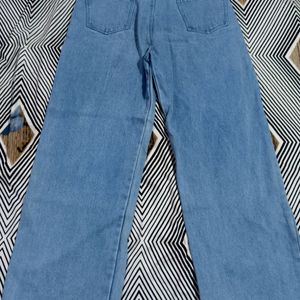 Light Blue Straight Fit Jeans