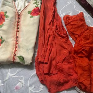 Kurta Set Orange