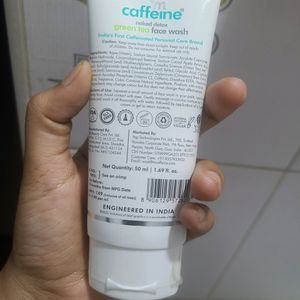 Mcaffeine Naked Detox Green TeaAnd Vit C Face Wash