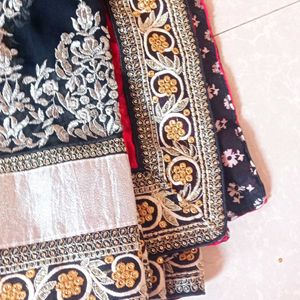 Double Sahaded Saree