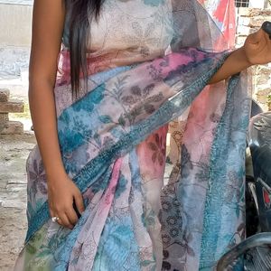 Soft Organza Saree