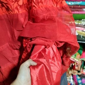 Red Colour Gown