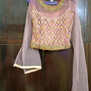 Final Price ❗Crop Top Lehenga With Dupatta