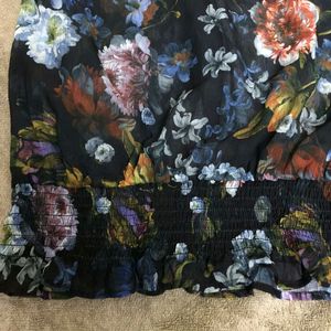 H&m Multicolor Sheer Top