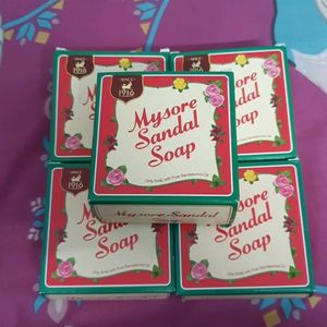 Mysore Sandal Soap 5pcs