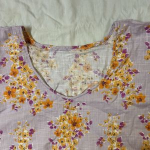 High-low Lavender Short Kutti