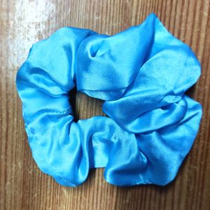 Light Blue Scrunchie