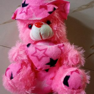 Pink Teddy With Heart