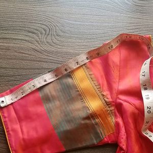 Pure Silk Saree With Blouse For Diwali Gift