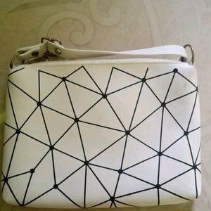 White Sling Bag