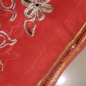 Georgette Embroidery Saree