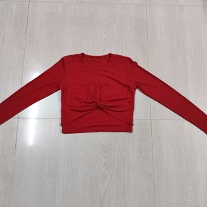 Red Hot Crop Top