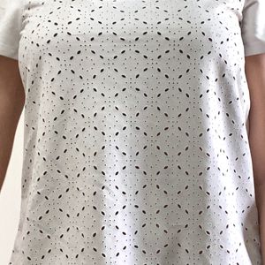 Vero Moda Original Cut-Work Top