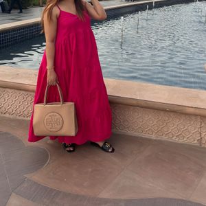 Magenta Maxi Dress