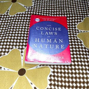 Concise Law Of Human Nature Book