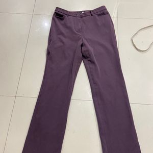 Purple Warm Trousers