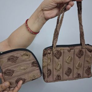 Set of 2 Handmade Pouches