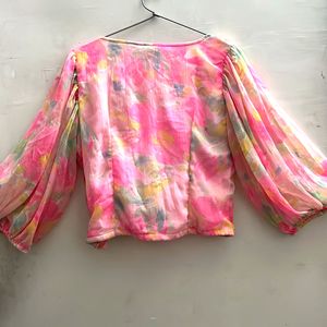 Flamingo Pink Colour Top; Brand: SERA; Size: L (96