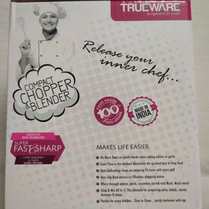 Brand New Trueware Compact Chopper & Blender