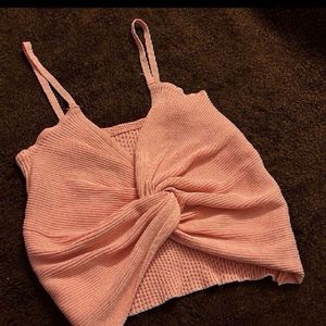 Knot Design Crop Top