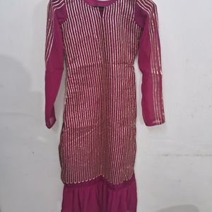 PINK KURTA SET