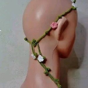 Crochet Floral Crown/ Headband