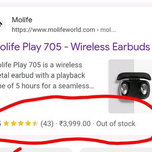 Molife Play 705 Wireless Earbuds