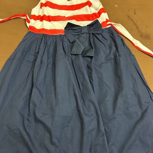 Cotton Dress/ Frock In Great Condition-8 Year Olds