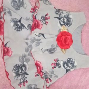 Short Frock Necker Baby Girl