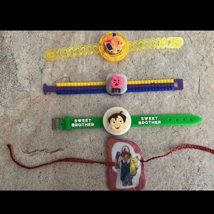 Combo of Rakhi with Piggy Bank for Kids