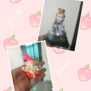 Shri Krishna & Ganpati Statues