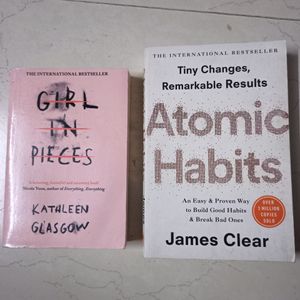 Atomic Habits & Girl In Pieces | 02 Books |