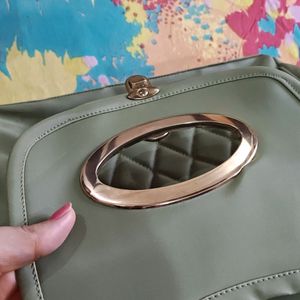 Handbag With Separate Phone Pocket