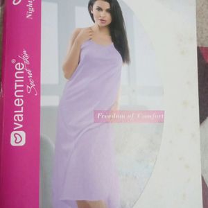 Soft Cotton Hosiery Nighty Slip