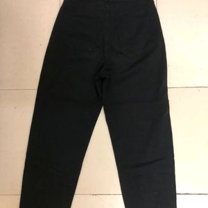 H&M Black Mom High Waisted Jeans