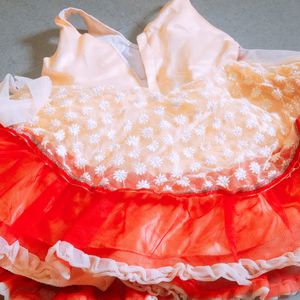 Fancy Frill Frock For 1yr age