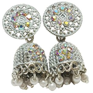 Jhumka Earing White color