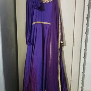 Dark Purple Gown