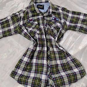 Checked Women Shirt