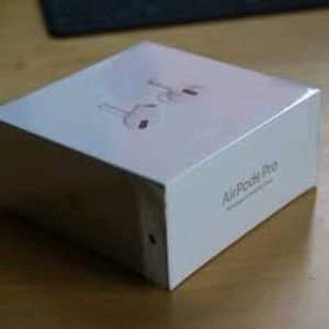 AIRPODS PRO + silicon case is for sale .   brand n