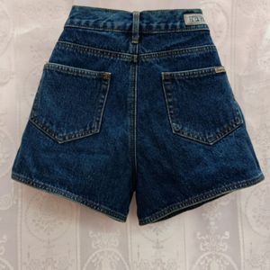 Denim Short Pants