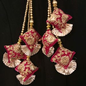 Latkan For Lehenga Blouse ..